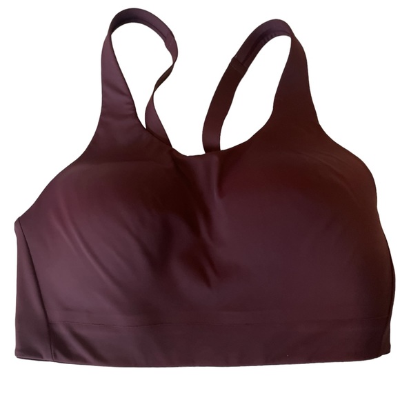 Athleta Other - Athleta wine colored athletic padded bra